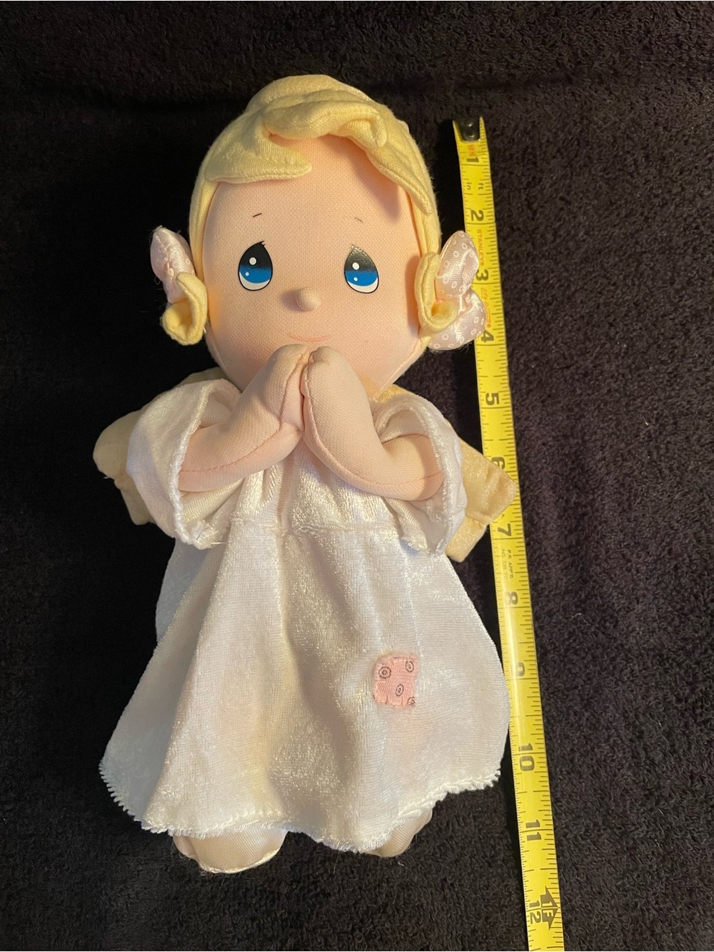 Vintage Precious Moments Plush Angel Doll “Now I Lay Me Down To Sleep” - Picture 2 of 6